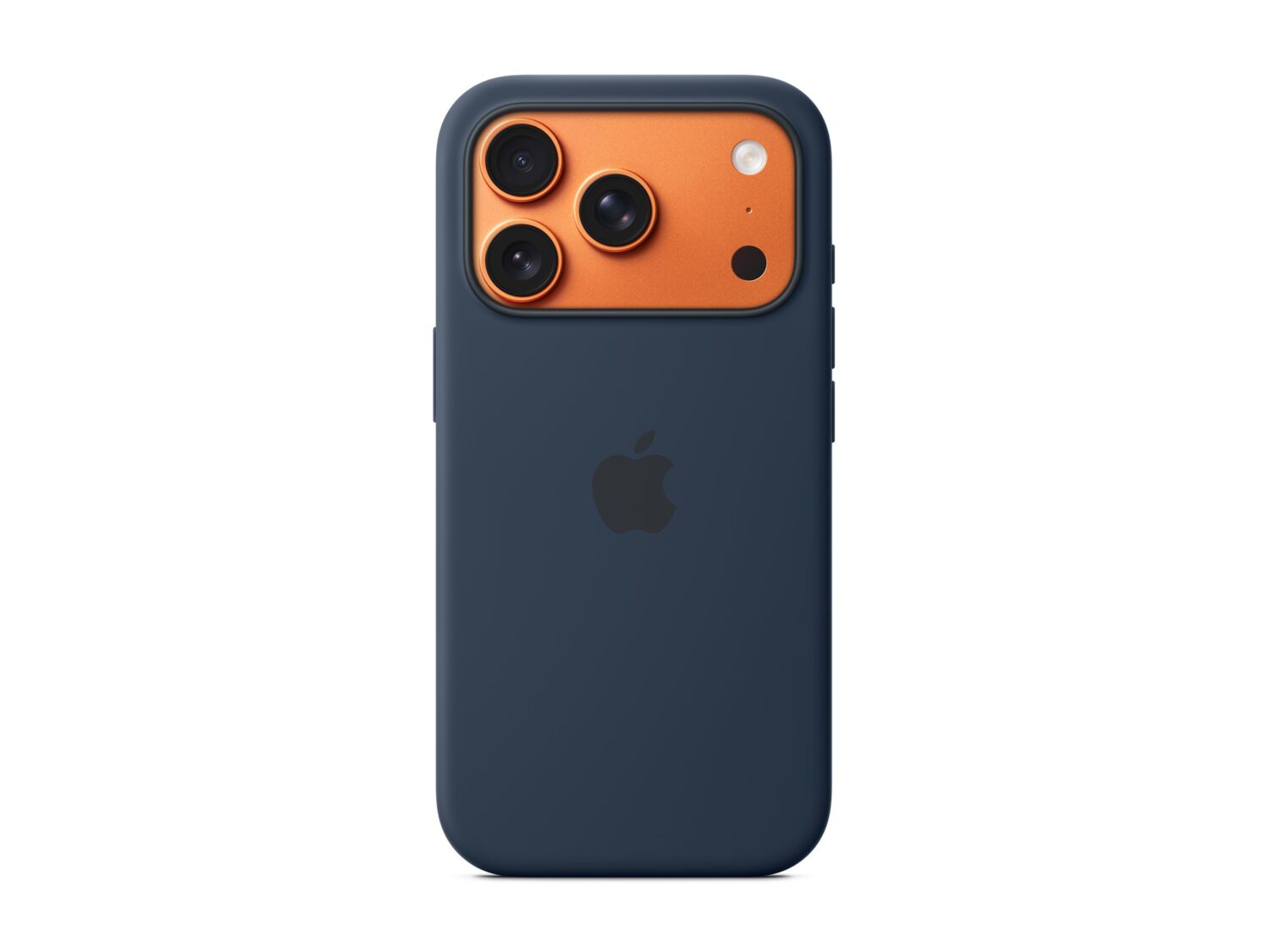 Apple iPhone 17 Pro Silicone Case with MagSafe – Midnight | Apple