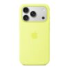 Apple iPhone 17 Pro Silicone Case with MagSafe – Neon Yellow | Apple