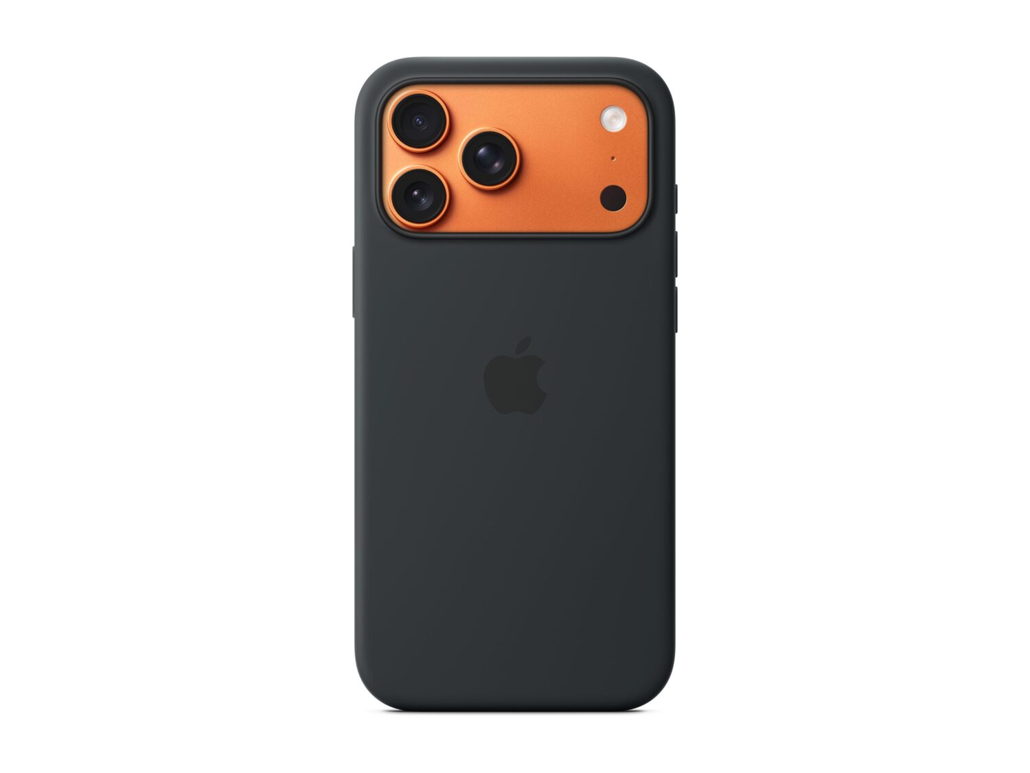 Apple iPhone 17 Pro Max Silicone Case with MagSafe – Black | Apple