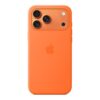 Apple iPhone 17 Pro Max Silicone Case with MagSafe – Orange | Apple