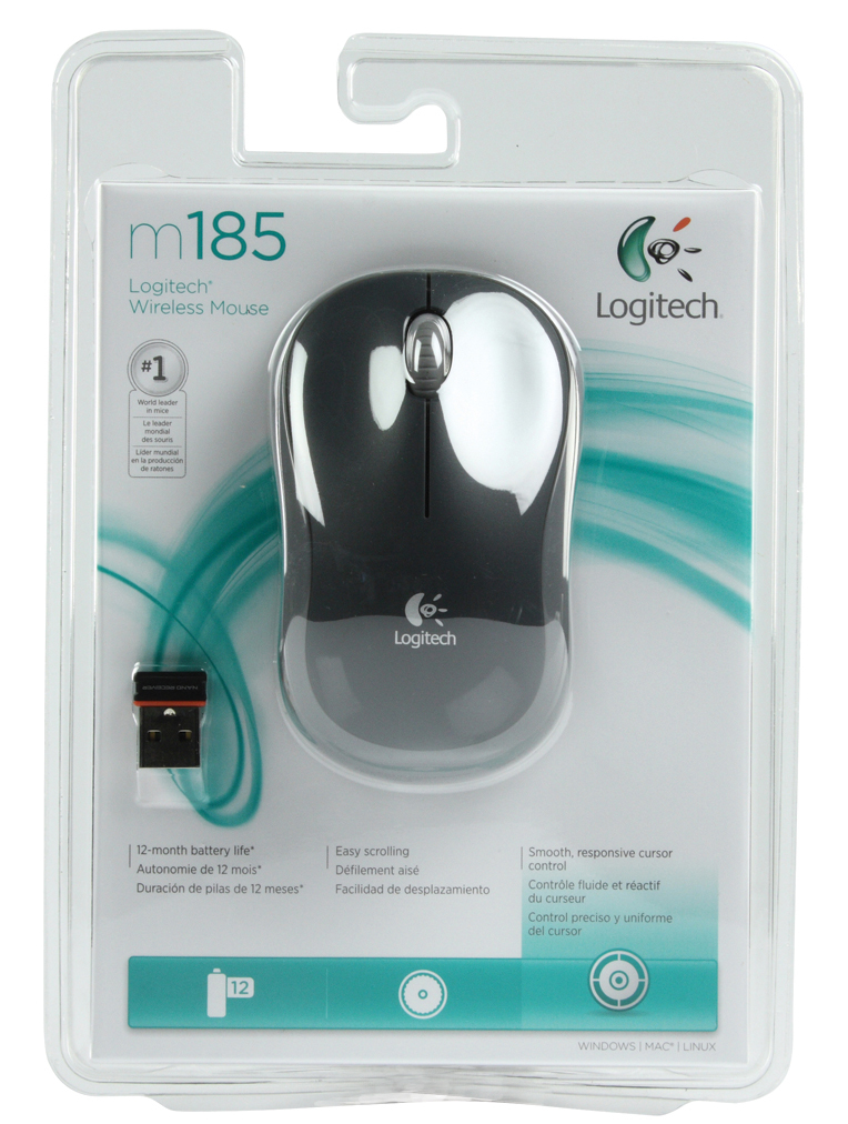 Logitech | LGT-M185G | Wireless Mouse - Image 8