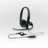 Logitech | Computer headset | H390 | Built-in microphone | USB Type-A | Black