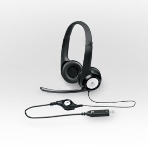 Logitech | Computer headset | H390 | Built-in microphone | USB Type-A | Black