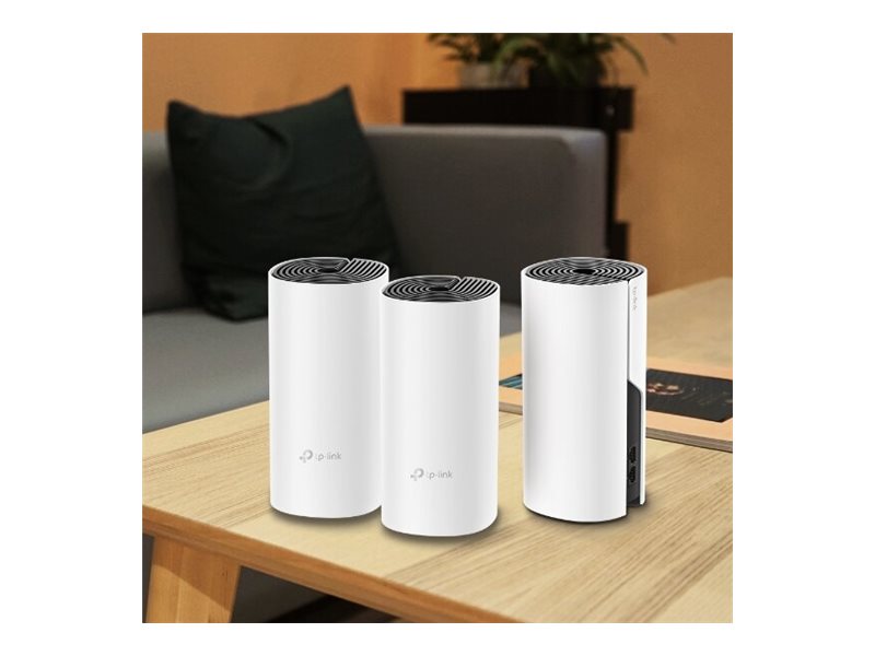 Whole Home Mesh WiFi System | Deco M4 (2-Pack) | 802.11ac | 300+867 Mbit/s | 10/100/1000 Mbit/s | Ethernet LAN (RJ-45) ports 2 | Mesh Support No | MU-MiMO Yes | No mobile broadband | Antenna type 2xInternal | No - Image 12