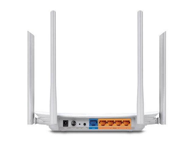 Router | Archer C50 | 802.11ac | 300+867 Mbit/s | 10/100 Mbit/s | Ethernet LAN (RJ-45) ports 4 | Mesh Support No | MU-MiMO No | No mobile broadband | Antenna type 2xExternal - Image 10