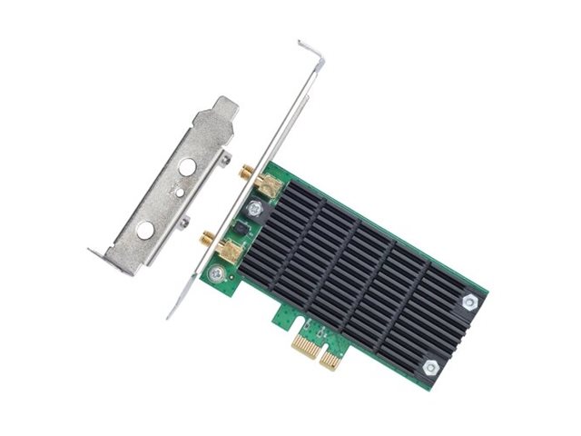 TP-LINK Archer T4E Dual Band PCI Express Adapter 2.4GHz/5GHz, 802.11ac, 300+867 Mbps, 2xDetachable antennas - Image 10