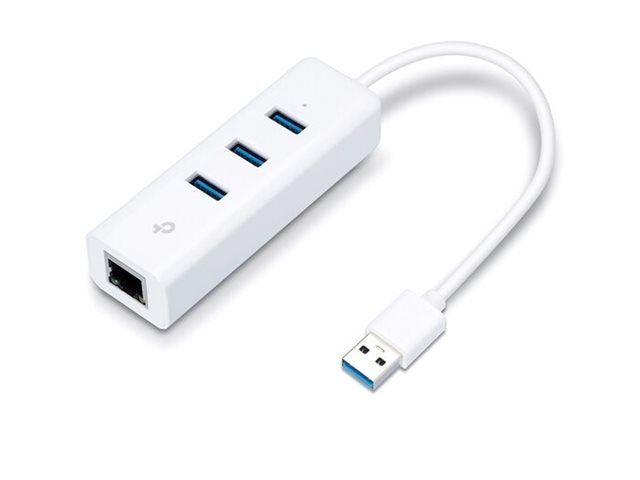 TP-LINK | USB 3.0 3-Port Hub & Gigabit Ethernet Adapter 2 in 1 USB Adapter | UE330 - Image 16