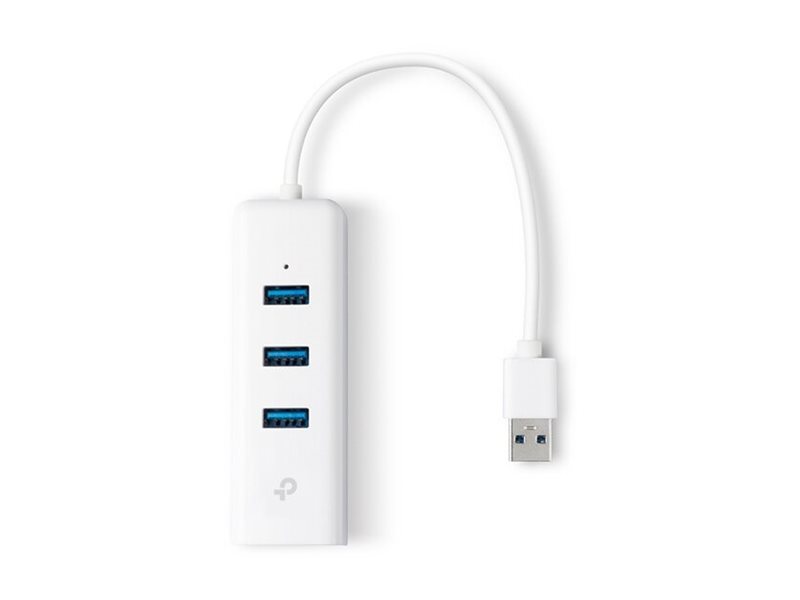 TP-LINK | USB 3.0 3-Port Hub & Gigabit Ethernet Adapter 2 in 1 USB Adapter | UE330 - Image 15