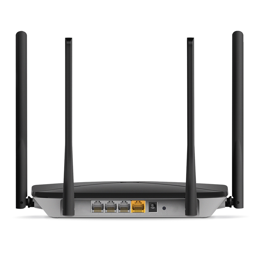 AC1300 Wireless Dual Band Gigabit Router | AC12G | 802.11ac | 400+867 Mbit/s | 10/100/1000 Mbit/s | Ethernet LAN (RJ-45) ports 3 | Mesh Support No | MU-MiMO Yes | No mobile broadband | Antenna type 4xFixed | No - Image 2