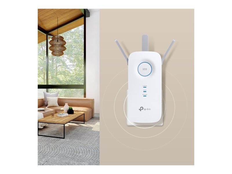 TP-LINK | AC1900 Wi-Fi Range Extender | RE550 | 802.11ac | 2GHz/5GHz | 600+1300 Mbit/s | 10/100/1000 Mbit/s | Ethernet LAN (RJ-45) ports 1 | MU-MiMO No | no PoE | Antenna type 3xExternal | No - Image 13