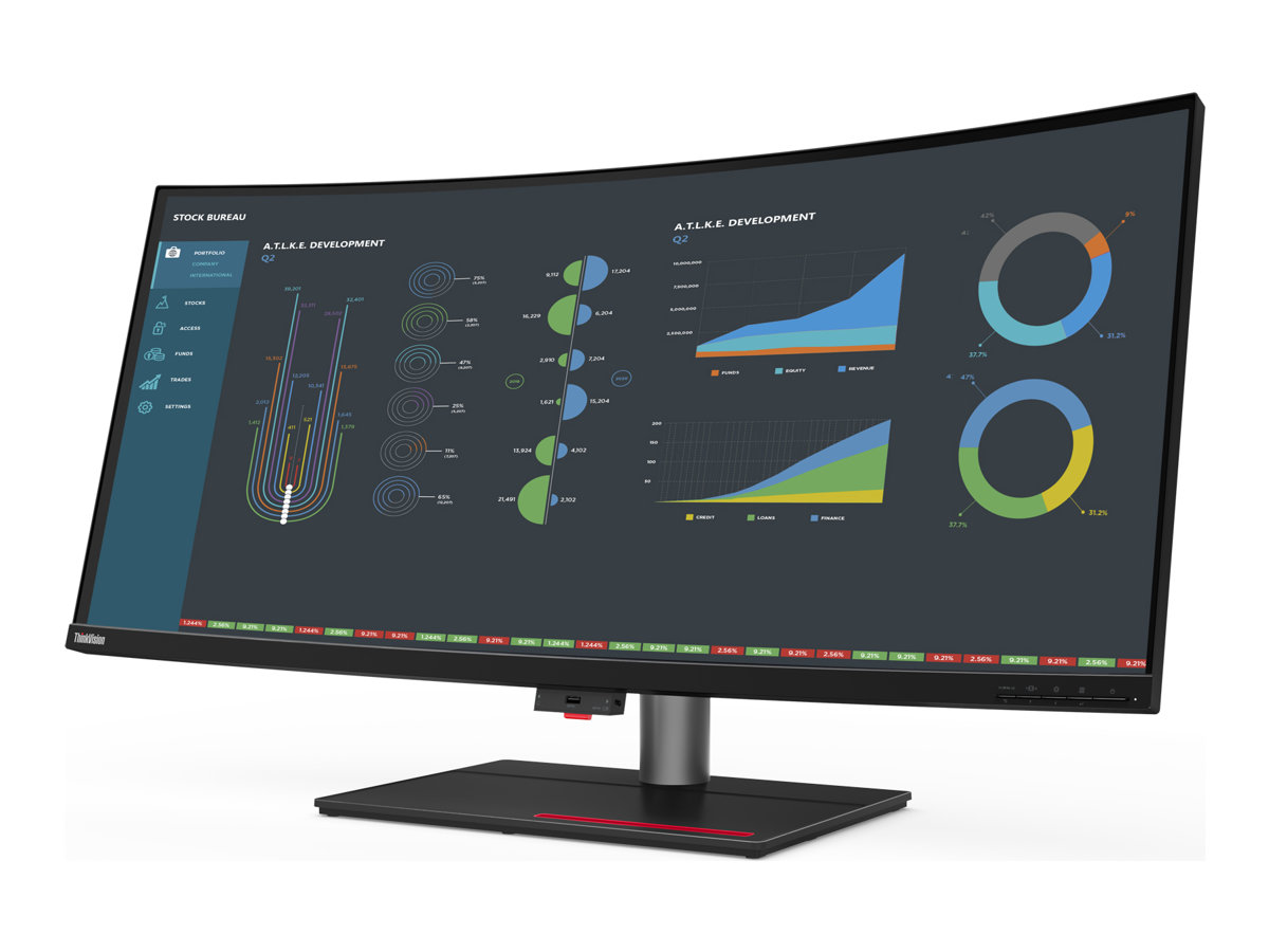 Lenovo | ThinkVision | P40w-20 | 39.7 " | IPS | WUHD | 21:9 | 75 Hz | 4 ms | 5120 x 2160 | 300 cd/m² | HDMI ports quantity 1x HDMI2.0 | Black | Warranty 36 month(s) - Image 30