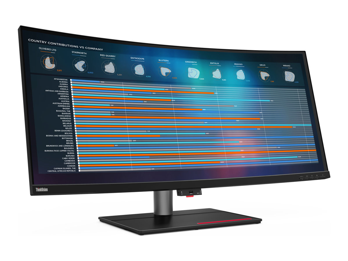 Lenovo | ThinkVision | P40w-20 | 39.7 " | IPS | WUHD | 21:9 | 75 Hz | 4 ms | 5120 x 2160 | 300 cd/m² | HDMI ports quantity 1x HDMI2.0 | Black | Warranty 36 month(s) - Image 32