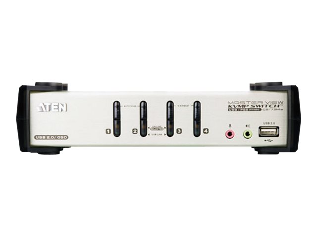 ATEN CS1734B - KVM / audio / USB switch - 4 ports | Aten