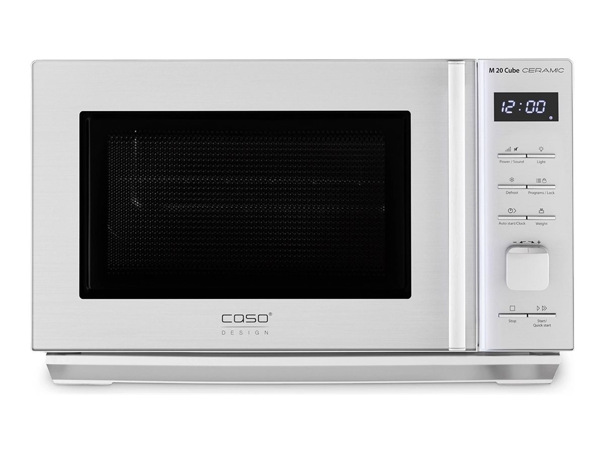 Caso | Microwave Oven | M 20 Cube | Free standing | 800 W | Silver - Image 4