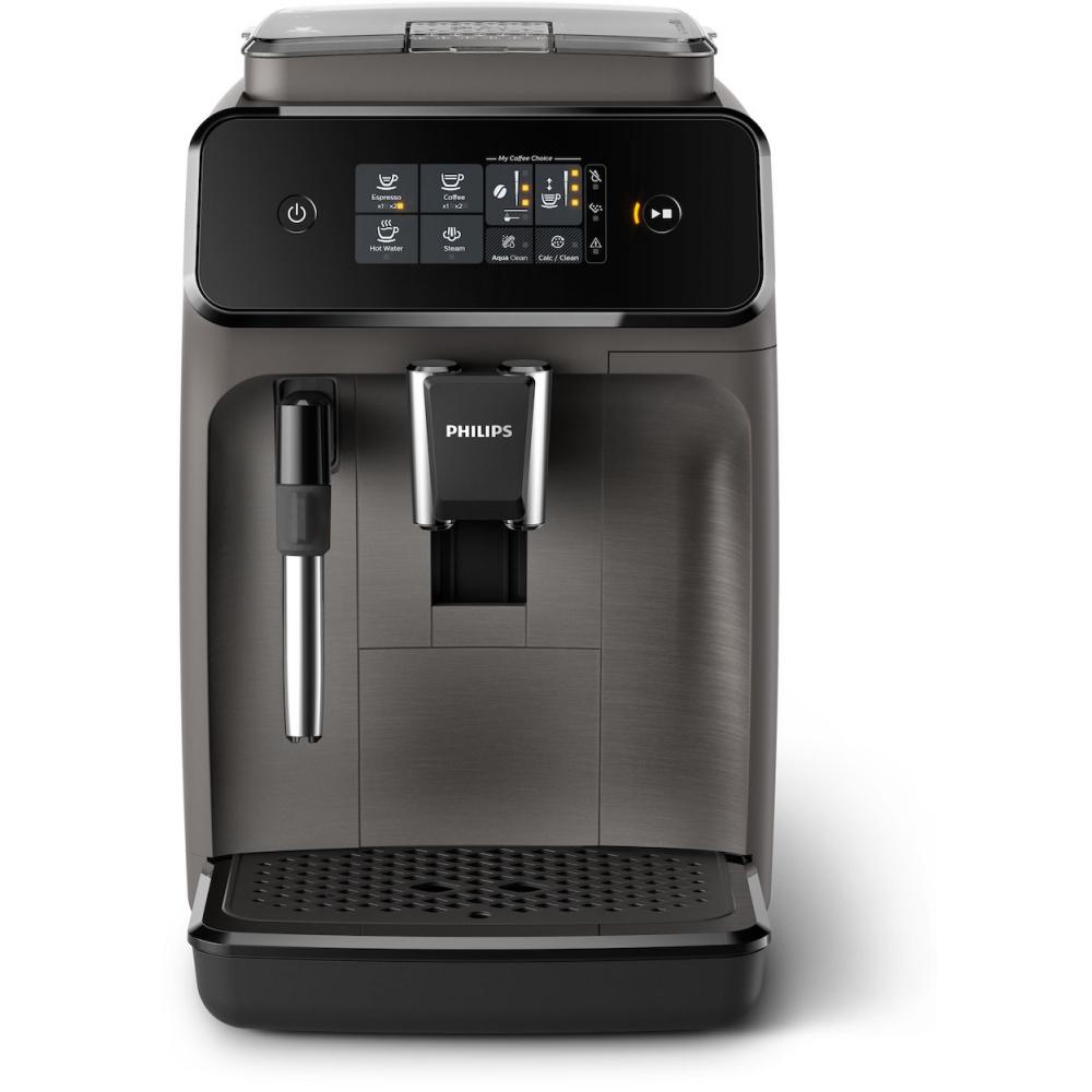 Philips | Espresso Coffee maker Series 1200 | EP1224/00 | Pump pressure 15 bar | Built-in milk frother | Fully automatic | 1500 W | Light Gray - Image 4
