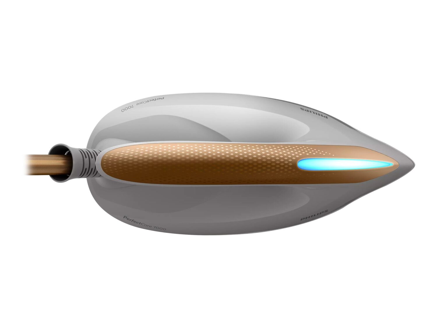 Philips | Iron | PerfectCare 7000 Series PSG7040/10 | 2100 W | 8 bar | Auto power off | Water tank capacity 1800 ml | Calc-clean function | White/Bronze - Image 4