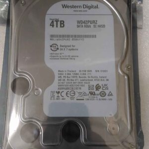 SALE OUT. Western Digital Purple WD42PURZ 4TB 3.5" 256MB SATA 6 Gb/s | Western Digital | REFURBISHED