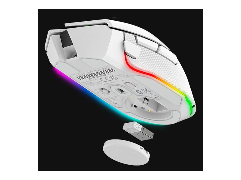 Razer | Basilisk V3 Pro | Gaming Mouse | Wireless | Bluetooth | White | Yes - Image 7