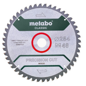 metabo | Plyring Disc HW/CT 254x30 48 WZ 628061000
