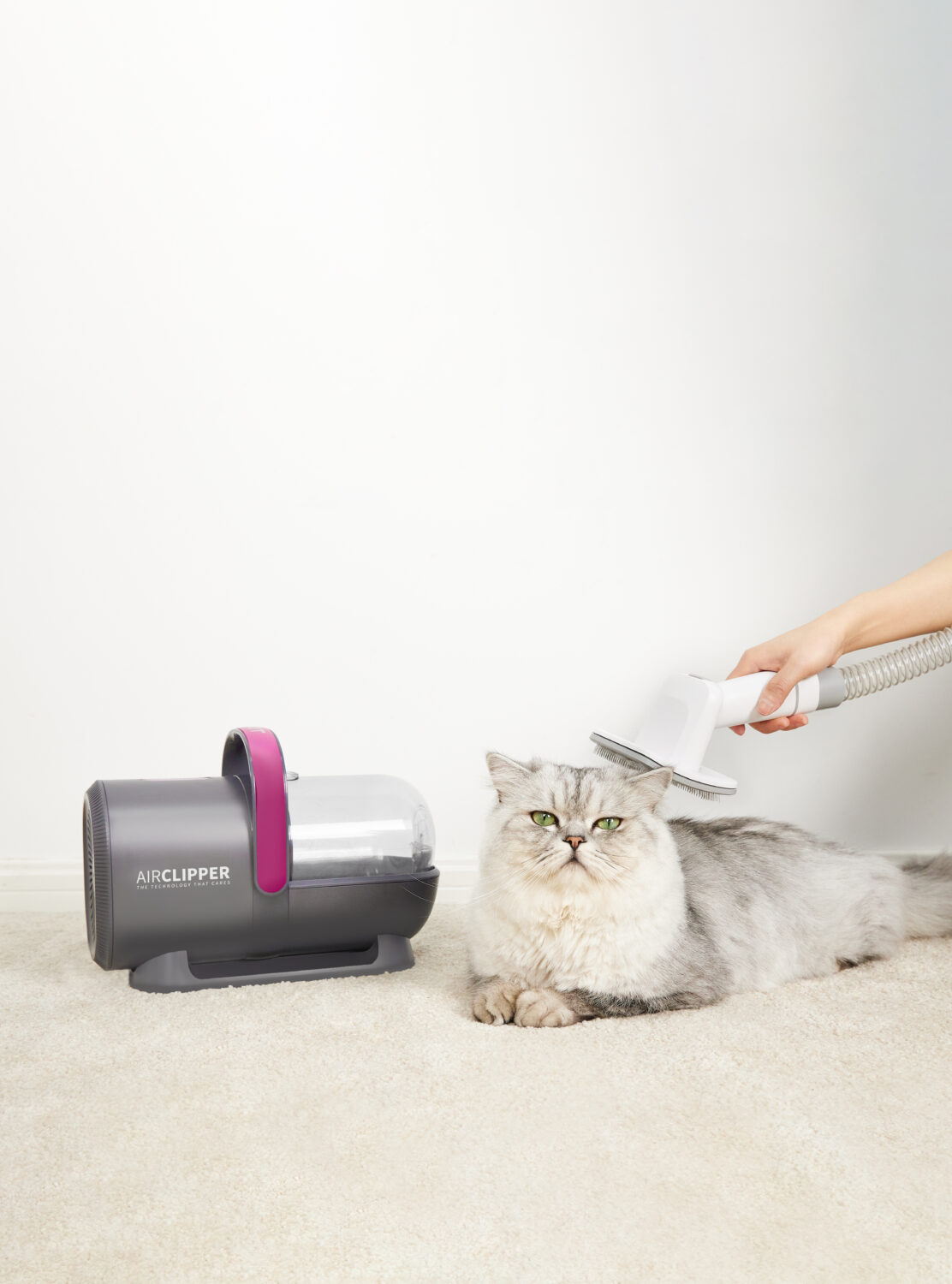 PETKIT | Air Clipper Pet Grooming Vacuum Kit 5in1 | LM4 | Grey/White - Image 9