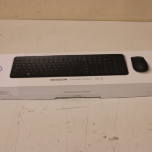 SALE OUT. | Dell | Keyboard and Mouse | KM3322W | Keyboard and Mouse Set | Wireless | Batteries included | US | REFURBISHED | Black | Wireless connection