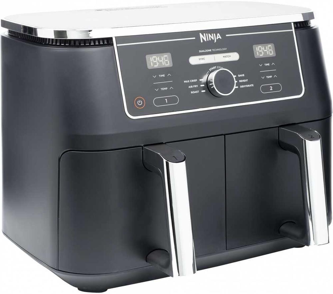 Ninja AF400EU Air fryer, Double, Black | NINJA - Image 2