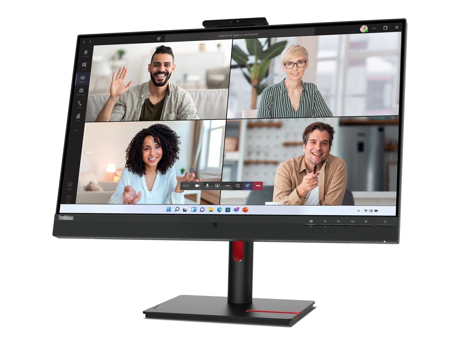 Lenovo | ThinkVision | T27hv-30 | 27 " | IPS | 16:9 | 75 Hz | 4 ms | 2560 x 1440 pixels | 300 cd/m² | Black | Warranty 36 month(s) - Image 43