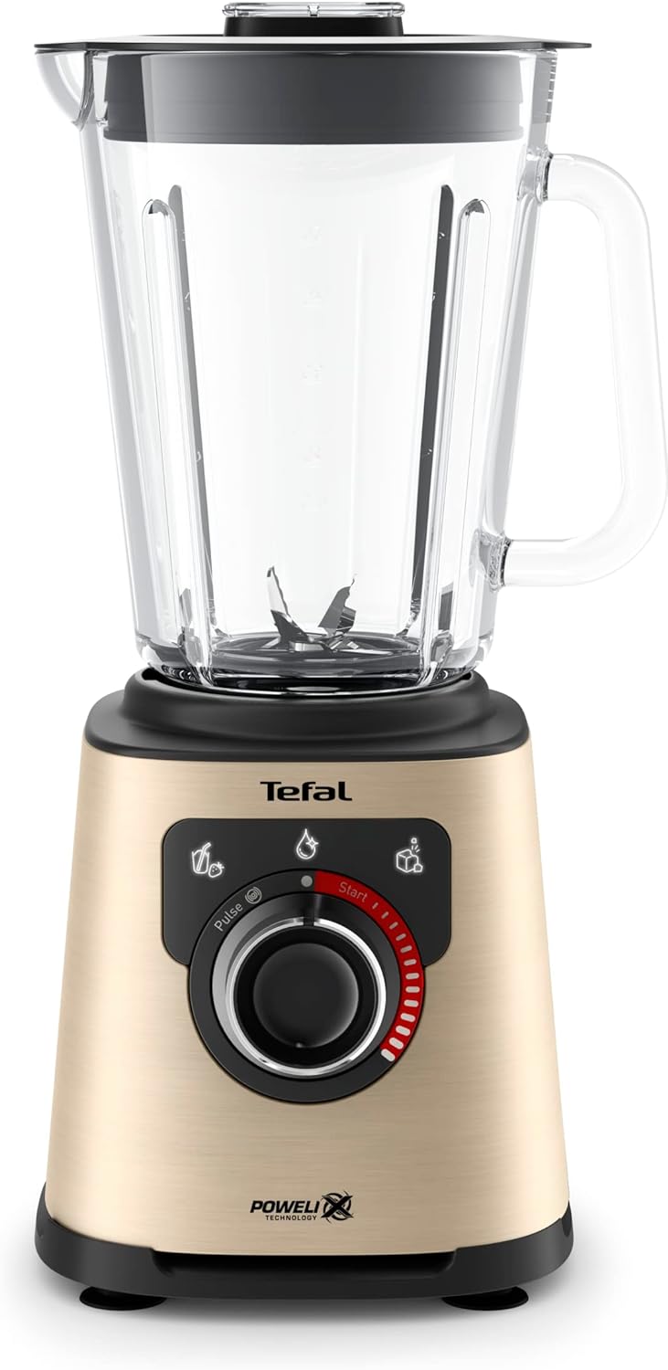 TEFAL | Blender | PerfectMix+ BL871A31 | Tabletop | 1200 W | Jar material Glass | Jar capacity 1.5 L | Ice crushing | Gold