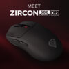 Genesis ZIRCON 500 G2 | Wireless/Wired | Gaming Mouse | 2.4 GHz, Bluetooth, USB | Black