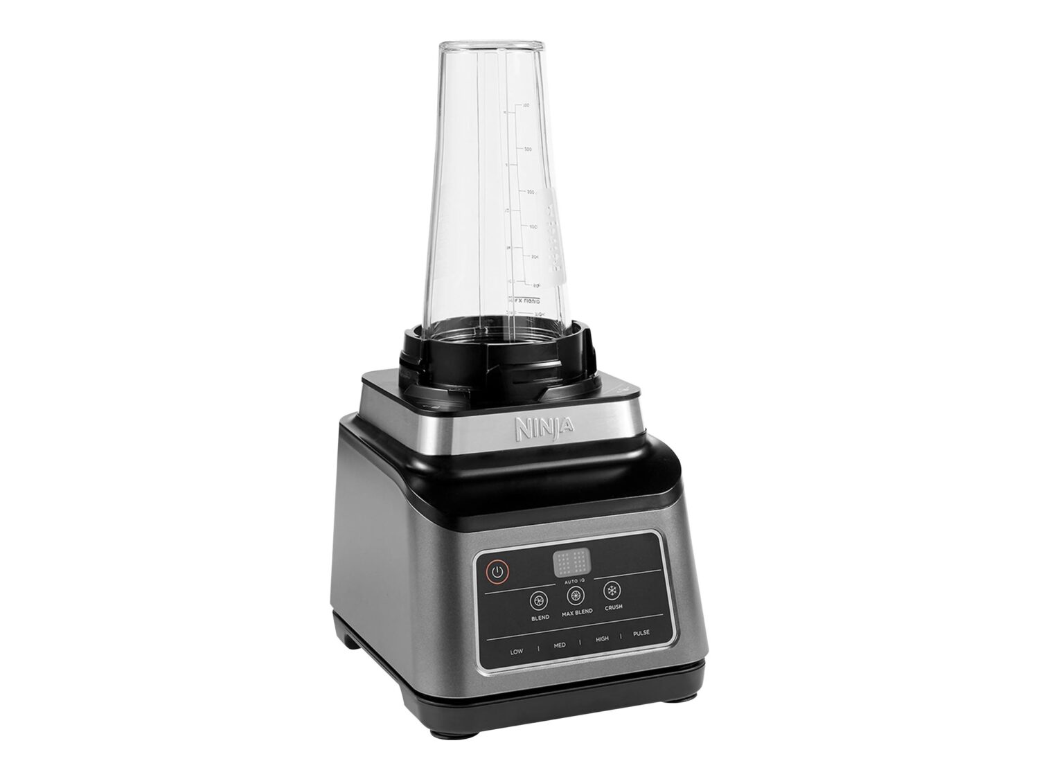 NINJA Mixer Blender 2in1 with Auto IQ | BN750EU | Tabletop | 1200 W | Jar material Plastic | Jar capacity 2.1+0.7 L | Ice crushing | Black/Silver - Image 3