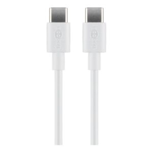 Goobay USB-C,Charging and Sync Cable, 2 m, white | Goobay