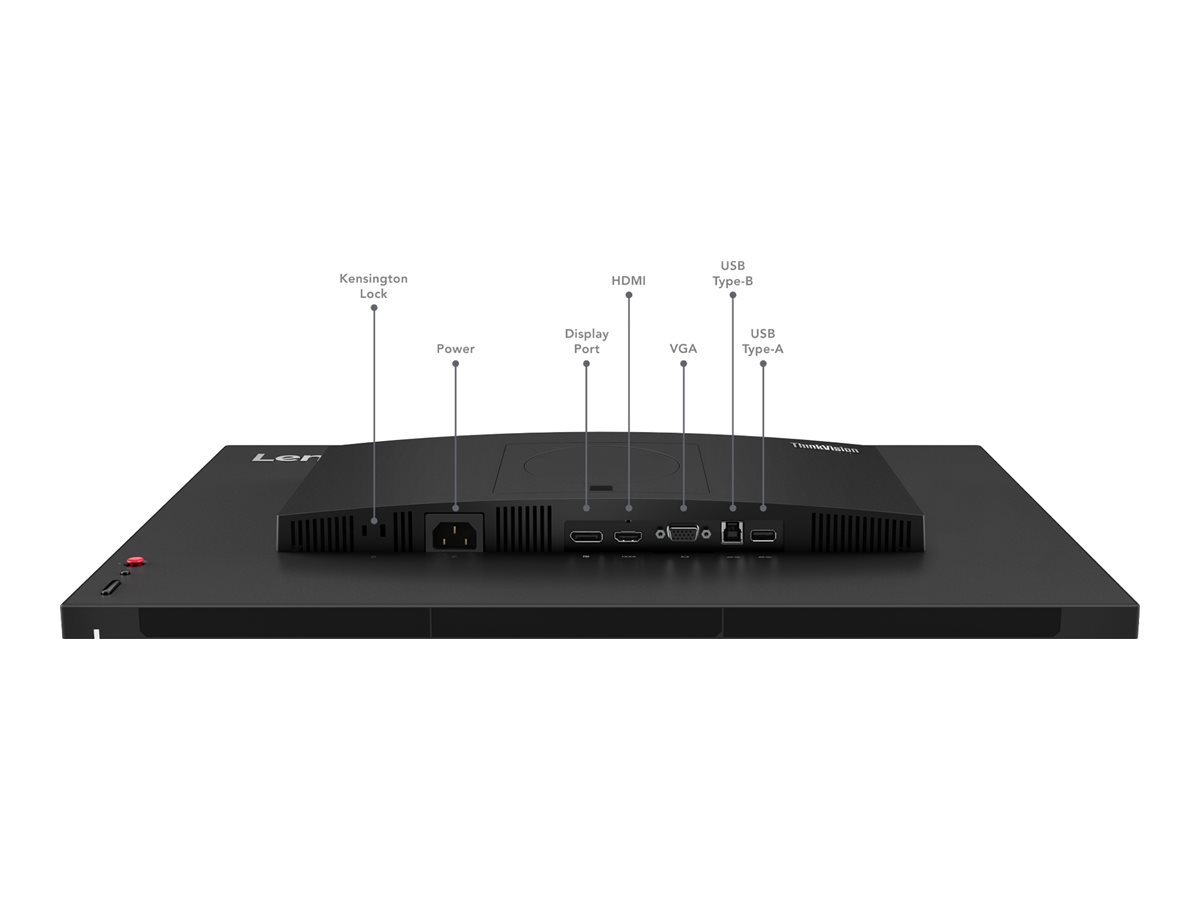 Lenovo | T24d-30 | 24 " | IPS | WUXGA | 16:10 | 100 Hz | 4 ms | 1920 x 1200 pixels | 300 cd/m² | HDMI ports quantity 1 | Raven Black | Warranty 36 month(s) - Image 28