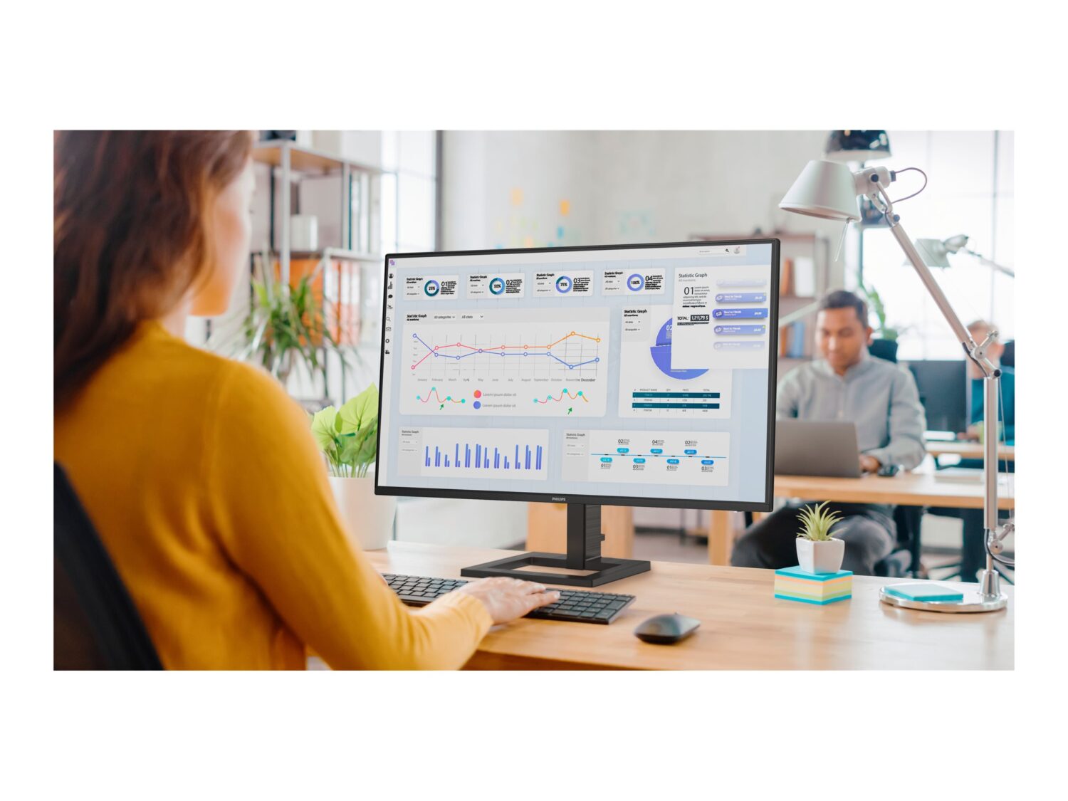 Philips | 27E1N1600AE/00 | 27 " | IPS | 16:9 | 100 Hz | 4 ms | 2560 x 1440 pixels | 350 cd/m² | HDMI ports quantity 1 | Warranty 36 month(s) - Image 24