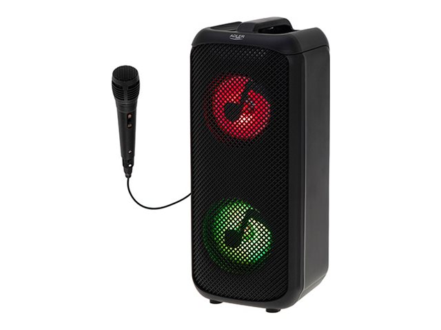 Adler | Speaker with radio | AD 1903 | Black | Portable | Wireless connection - Image 9