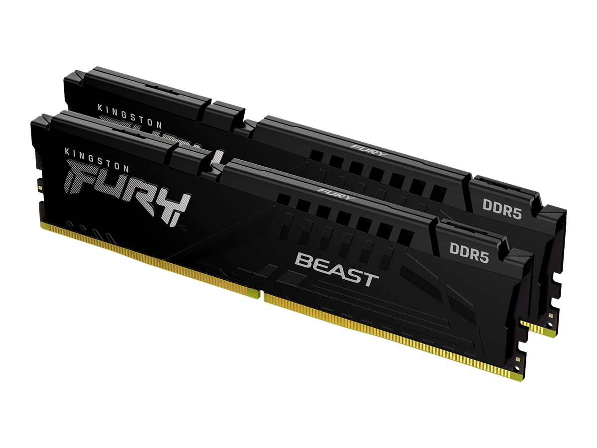 Kingston KF556C36BBEK2-16 16GB 5600MT/s DDR5 CL36 DIMM (Kit of 2) FURY Beast Black EXPO | Kingston