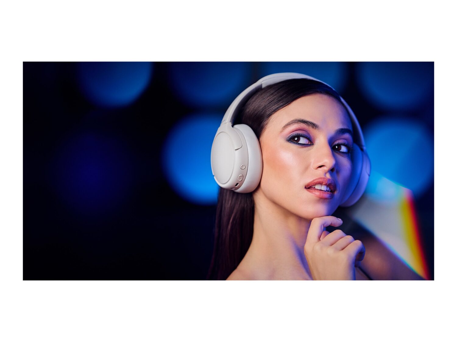 Panasonic Stereo Headphones with Hybrid ANC | RB-M600BE-C | Bluetooth | Over-ear | Noise canceling | Wireless | White - Image 10