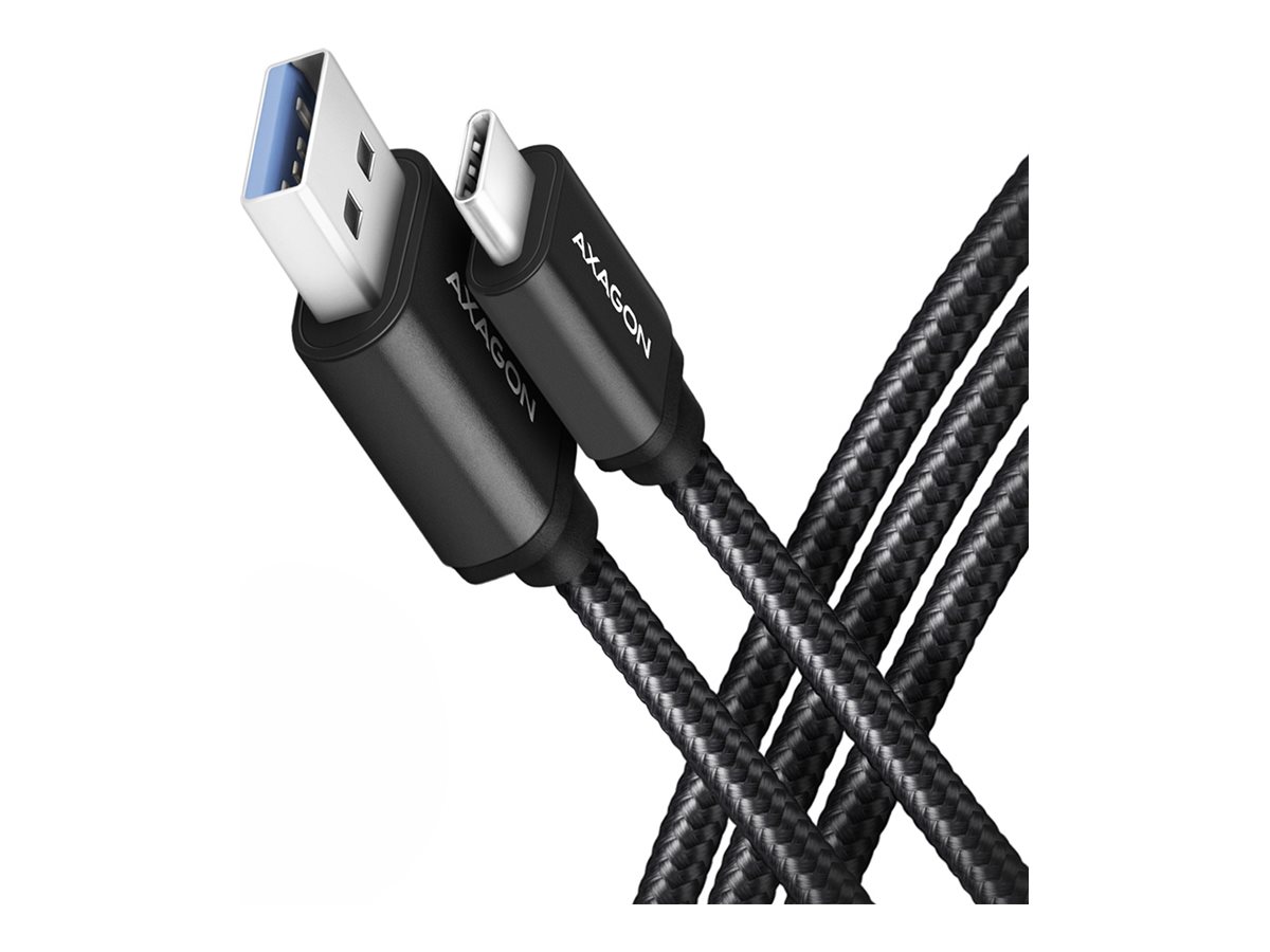 AXAGON Data and charging cable | BUCM3-AM20AB | USB Type-C to USB Type-A - Image 8