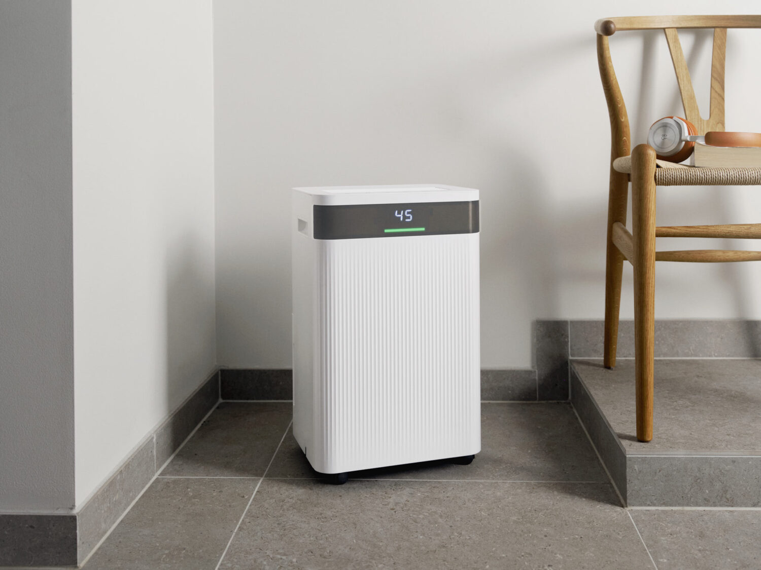 Mill Dehumidifier | MDH20 | Suitable for rooms up to 20-30 m² | Water tank capacity 4 L | White - Image 2