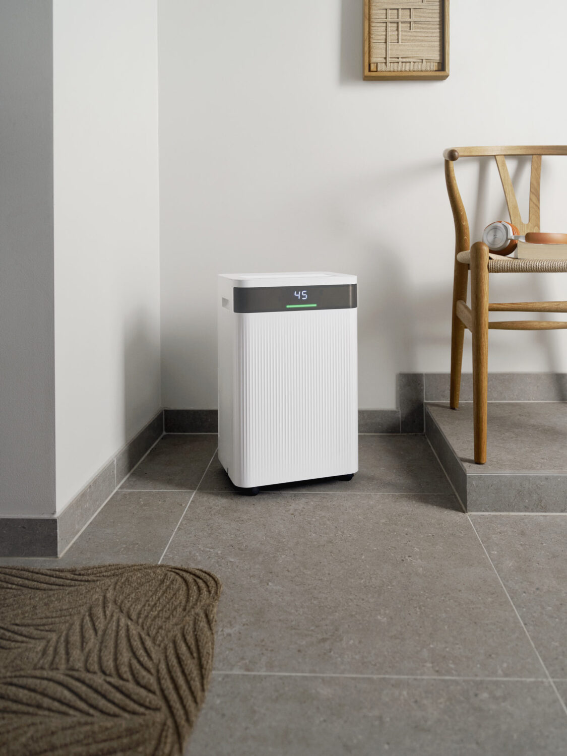 Mill Dehumidifier | MDH20 | Suitable for rooms up to 20-30 m² | Water tank capacity 4 L | White