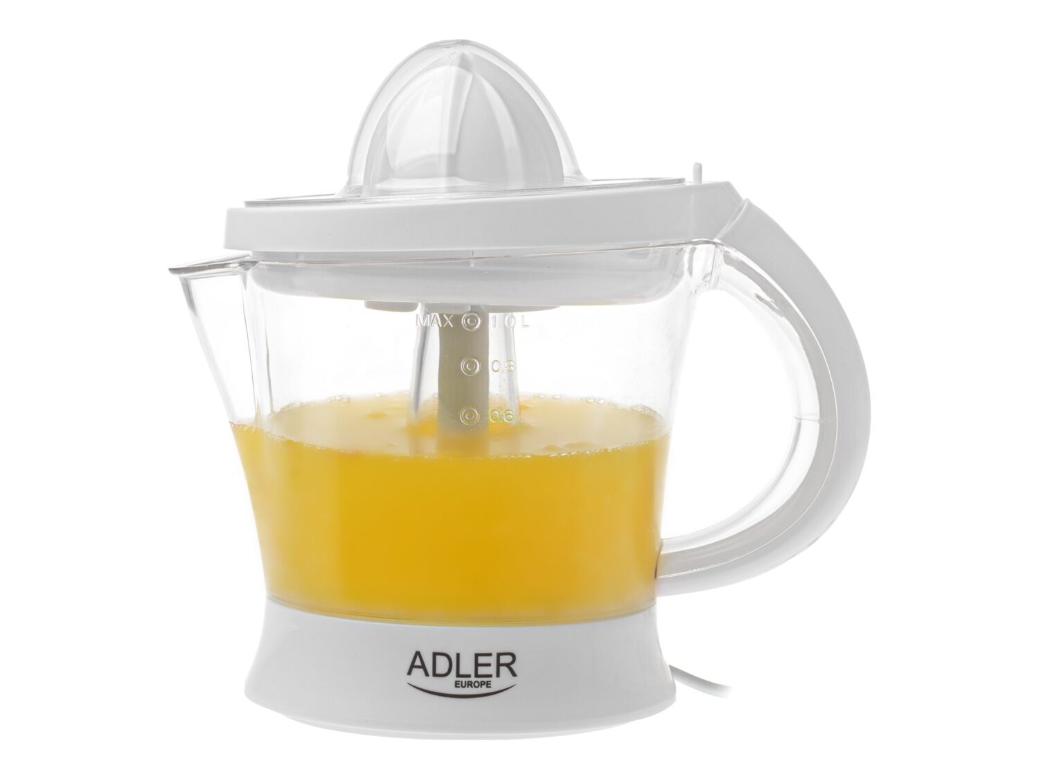 Adler Citrus Juicer | AD 4014 | Type Citrus juicer | White | 40 W | Number of speeds 1 - Image 11