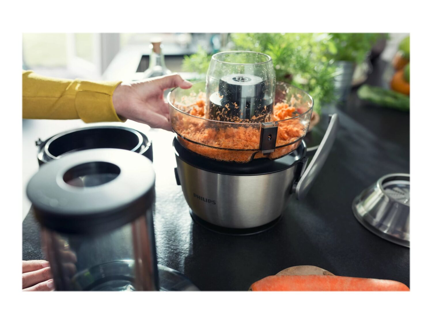 Philips | Juicer | HR1922/21 Avance collection | Type Juicer maker | Stainless steel | 1200 W | Number of speeds 2 | 9500 RPM - Image 9