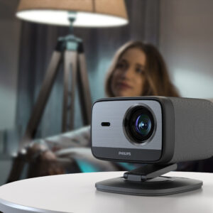 Philips | NeoPix 450 Smart | Full HD (1920x1080) | 500 ANSI lumens | Dark Grey | Smart Projector | Wi-Fi