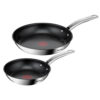 TEFAL INTUITION pan set, aluminum, suitable for induction cooker, ø 20 cm, ø 26 cm | TEFAL