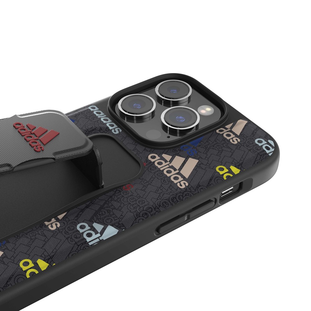 Adidas | SP Grip Case | iPhone | 14 Pro | Plastic | Black/Colourful - Image 6