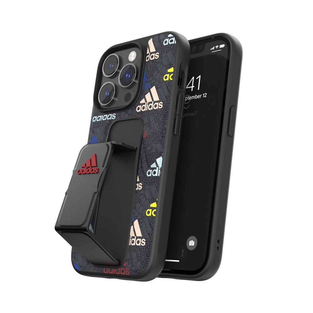 Adidas | SP Grip Case | iPhone | 14 Pro | Plastic | Black/Colourful - Image 2