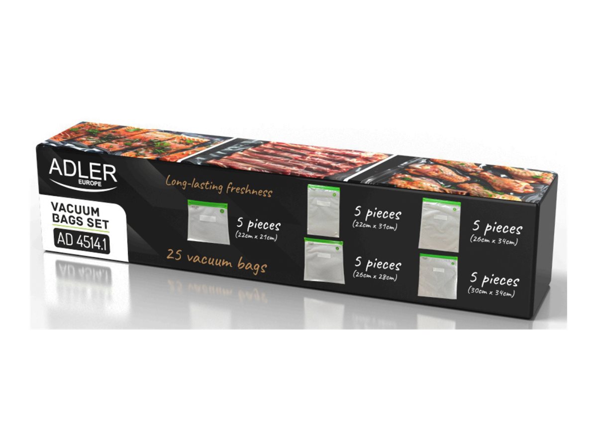 Adler AD 4514.1 Vacuum bags set, White | Adler