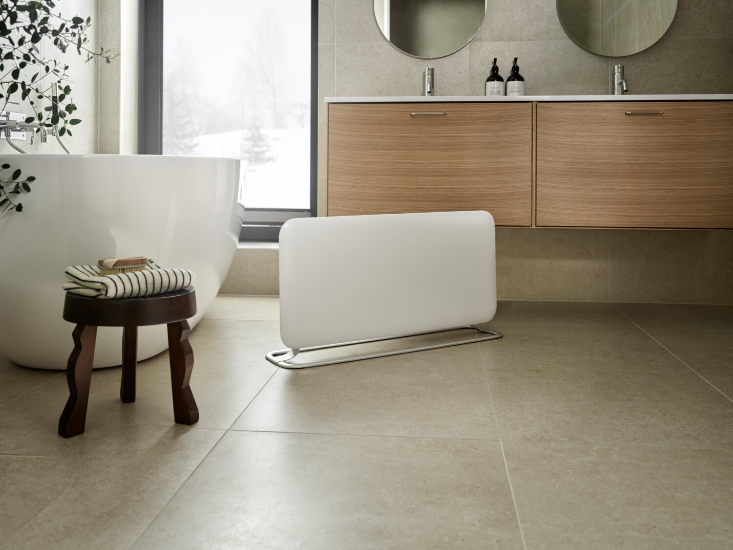 Mill WiFi Panel Heater | PA1500WIFI4A | Panel Heater | 1500 W | Suitable for rooms up to 22 m² | White | IPX4 - Image 2