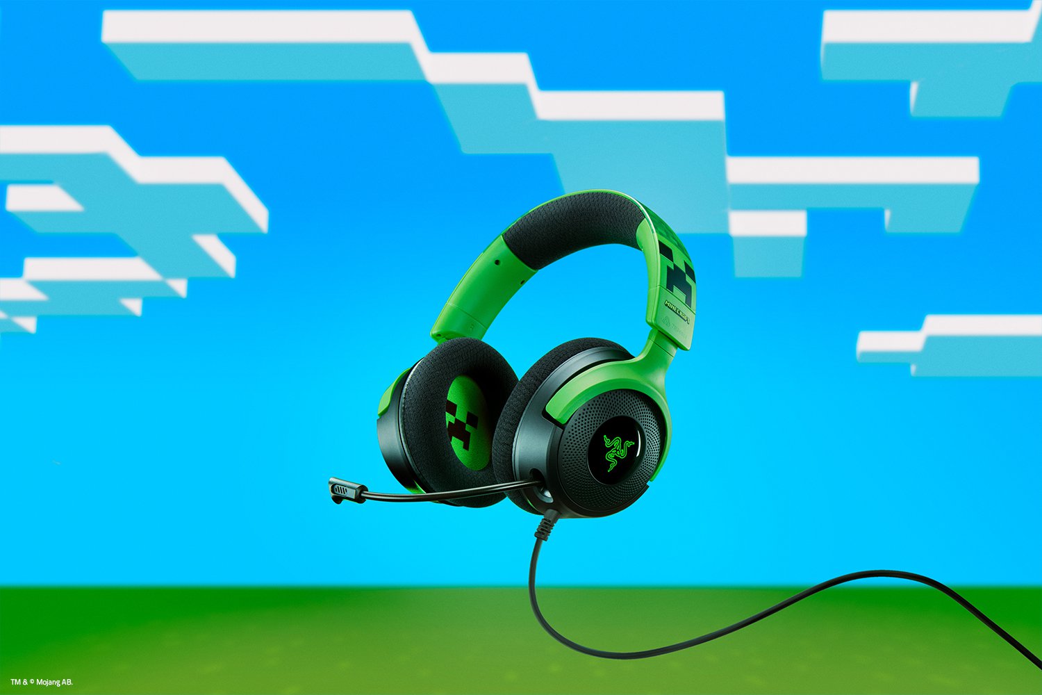 Razer Gaming Headset | Kraken V4 X | Wired | Over-Ear | Microphone | Minecraft Edition - Image 5