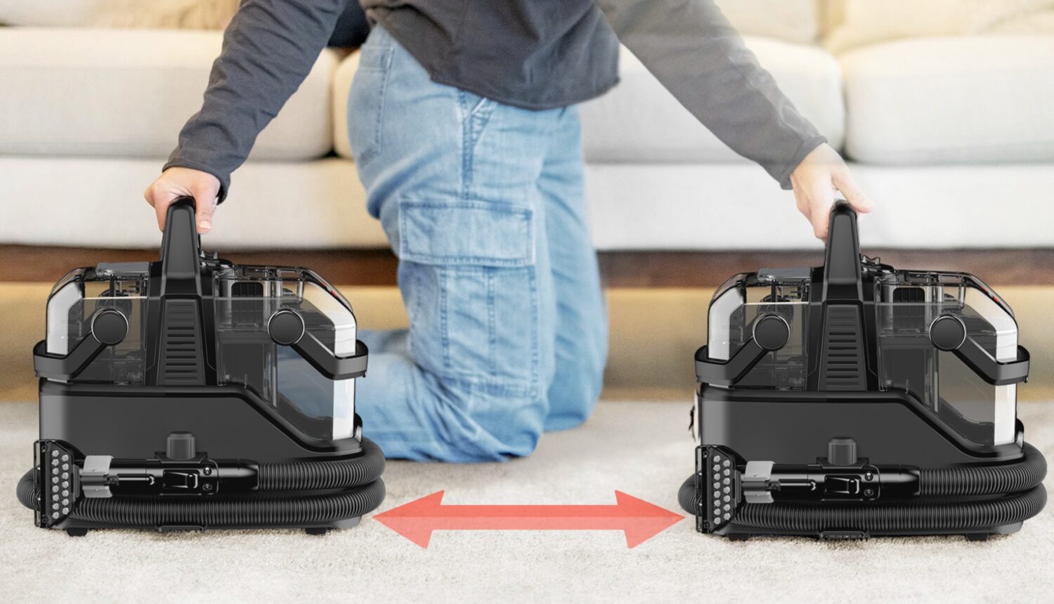 Bissell Portable Carpet and Upholstery CleanerSpotClean C9 ProCorded operatingWashing function400 W - Image 7