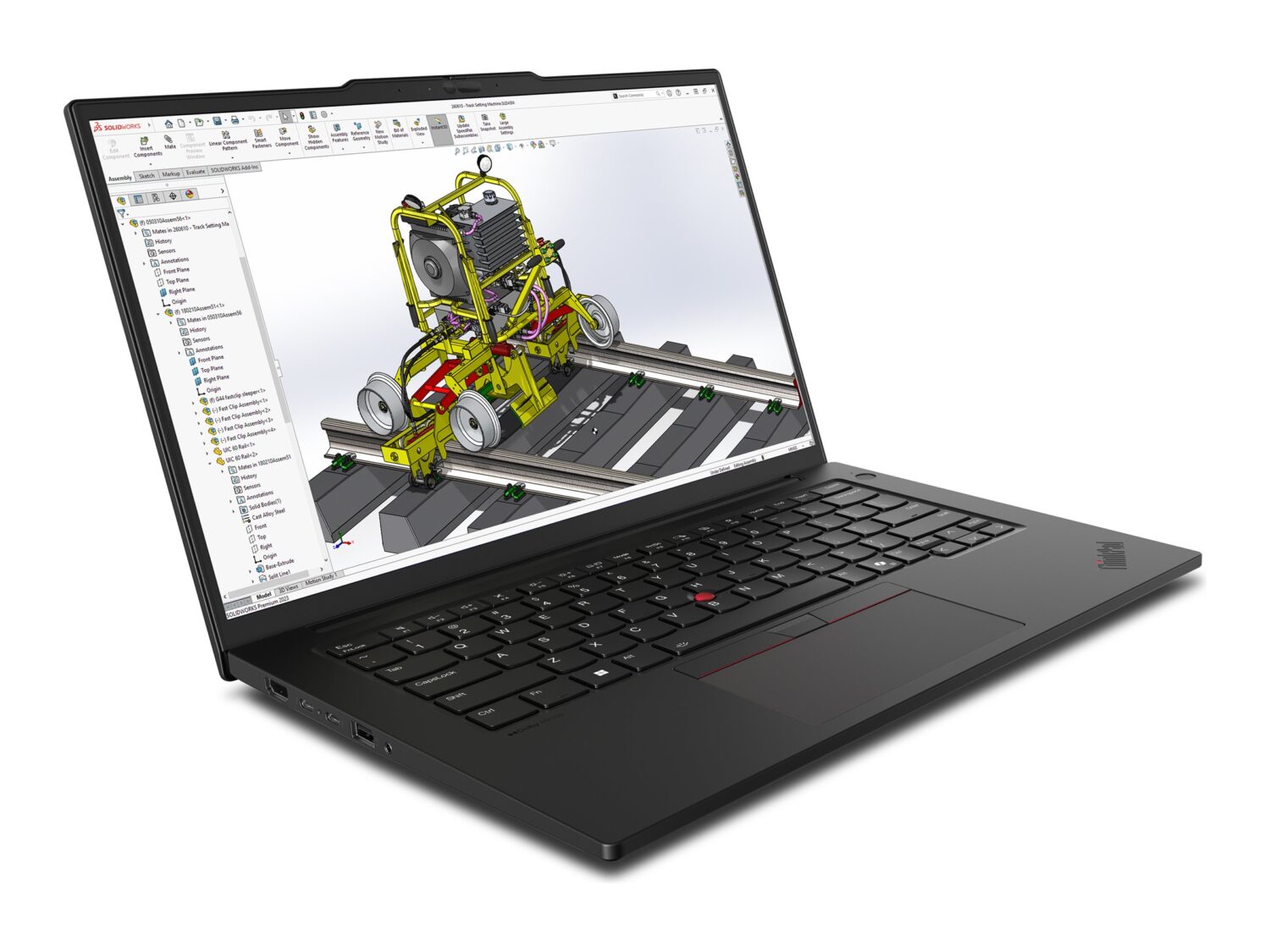 Lenovo ThinkPad P14s G6 AMD | Black | 14 " | IPS | WUXGA | 1920 x 1200 pixels | Anti-glare | AMD Ryzen AI 7 PRO | 350 | 32 GB | SO-DIMM DDR5 | Solid-state drive capacity 1000 GB | AMD Radeon 860M Graphics | Windows 11 Pro | 802.11be | Bluetooth version 5.4 | Keyboard language Nordic | Keyboard backlit | Warranty 36 month(s) | Battery warranty 12 month(s) - Image 4